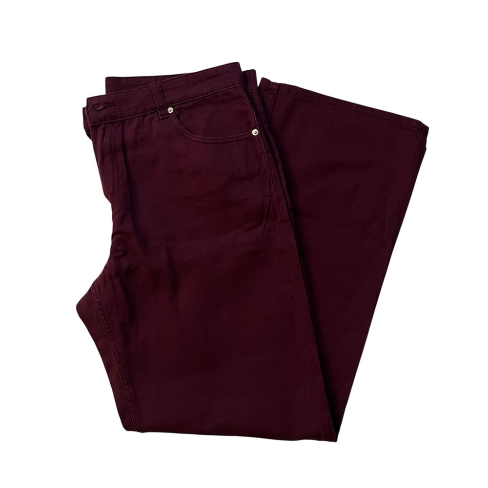 H&M Red Chinos Classic Fit Pants